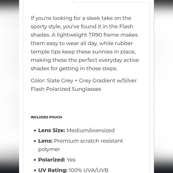 Diff Sport Eyewear Flash Sunglasses- Slate Grey - Picture 10 of 15